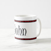 Mug Nom de John (Devant droit)