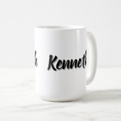 Mug Nom de Kenneth Mens, (Devant droit)