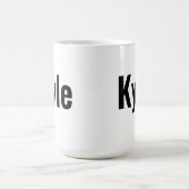Mug Nom de Kyle Mens, (Centre)