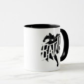 Mug Nom de la brosse à encre Batman (Devant droit)