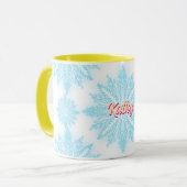 Mug Nom de la faille de neige Customisé (Devant gauche)