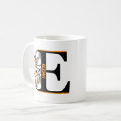 Mug Nom de la lettre de cyclisme sur route (Devant gauche)