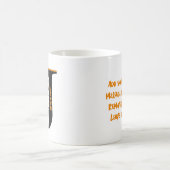 Mug Nom de la lettre de cyclisme sur route (Centre)
