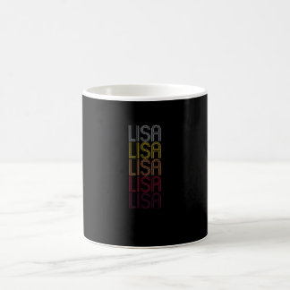 Mug Nom de la Lisa Don Prénom personnalisé