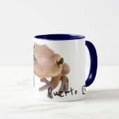Mug Nom de la Personnaliser Indicateur Coqui Porto Ric (Devant droit)