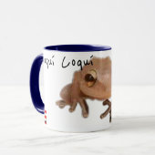 Mug Nom de la Personnaliser Indicateur Coqui Porto Ric (Devant gauche)