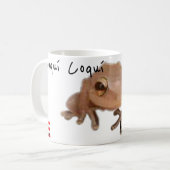 Mug Nom de la Personnaliser Indicateur Coqui Porto Ric (Devant gauche)
