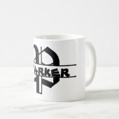 Mug Nom de la Personnaliser Lettre ornement (Devant droit)