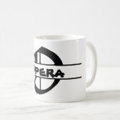 Mug Nom de la Personnaliser Lettre ornement (Devant droit)