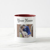 Mug Nom de la Personnaliser Photo Owl Classic Mug, 11  (Centre)