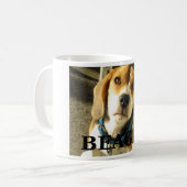 Mug Nom de la photo beagle (Devant gauche)