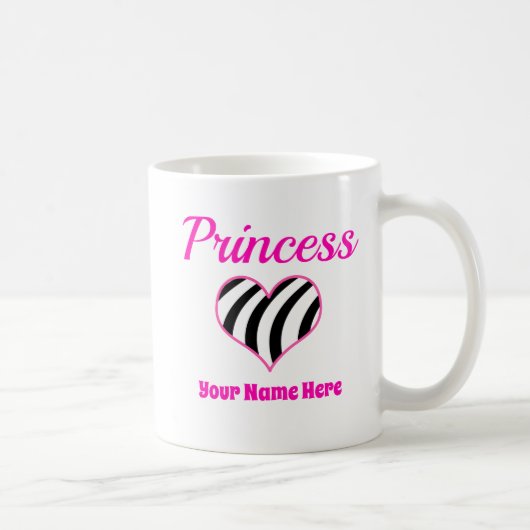 Mug Nom de la princesse (Droite)