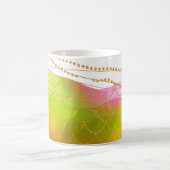 Mug Nom de la sirène Summer Beach Mod Son aquarelle Ar (Centre)