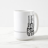 Mug Nom de l'addiction au lecteur de fiction du livre  (Devant droit)