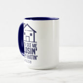 Mug Nom de l'agent immobilier Realtor House Closings (Devant gauche)