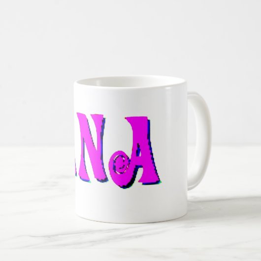 Mug Nom de l'ana (Devant droit)