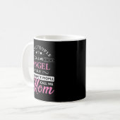 Mug Nom de l'ange Cadeau Maman personnalisée (Devant gauche)