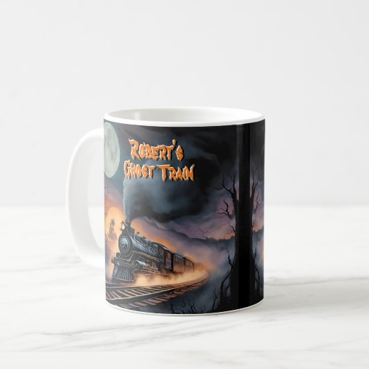 Mug Nom De L'Annonce : Ghost Train Halloween Night Ste (Devant gauche)