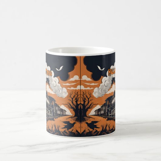 Mug Nom de l'annonce, train à vapeur d'Express Hallowe (Centre)