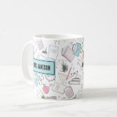 Mug Nom de l'enseignant (Devant gauche)