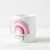 Mug Nom de l'enseignant Classe incroyable de | Doodle  (Devant gauche)