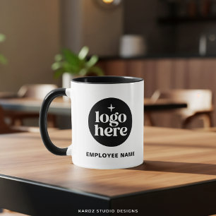 Mug Nom de l'entreprise avec logo personnalisé