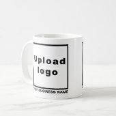 Mug Nom de l'entreprise et logo sur la musique (Devant gauche)