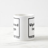 Mug Nom de l'entreprise et logo sur la musique (Centre)