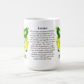 Mug Nom de leone, l'origine, la signification et la (Centre)