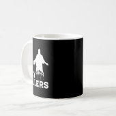 Mug Nom de l'équipe de bowling Rollers Saint (Devant gauche)