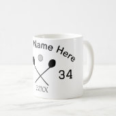 Mug Nom de l'équipe ici ajouter le nom paddle golf à b (Devant droit)