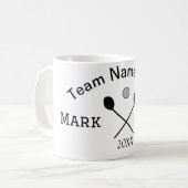 Mug Nom de l'équipe ici ajouter le nom paddle golf à b (Devant gauche)