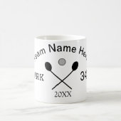 Mug Nom de l'équipe ici ajouter le nom paddle golf à b (Centre)
