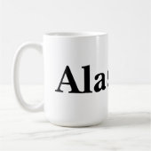Mug Nom de l'homme Alasdair (Gauche)