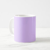 Mug Nom de lilas minimaliste simple (Devant gauche)