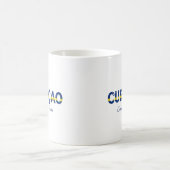 Mug Nom de l'île de Curaçao | Fierté quotidienne (Centre)