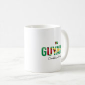 Mug Nom de l'île de Guyana | Fierté quotidienne (Devant droit)