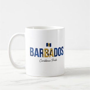 Mug Nom de l'île de la Barbade Fierté quotidienne