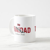 Mug Nom de l'île de Trinidad | Fierté quotidienne (Devant gauche)
