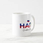 Mug Nom de l'île d'Haïti | Fierté quotidienne (Devant droit)