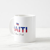 Mug Nom de l'île d'Haïti | Fierté quotidienne (Devant gauche)