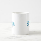 Mug Nom de l'île Sainte-Lucie | Fierté quotidienne (Centre)