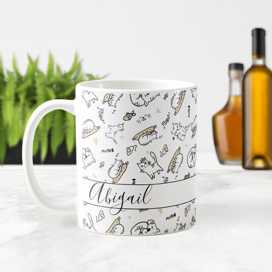 Mug Nom de l'illustration de 🐾 chats ou Amoureux des