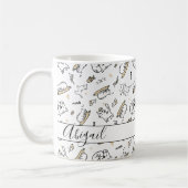 Mug Nom de l'illustration de 🐾 chats ou Amoureux des (Gauche)