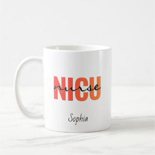 Mug Nom de l'infirmière en soins intensifs néonatals p