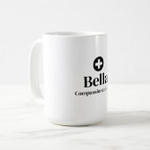 Mug Nom de l'infirmière personnalisée (Devant gauche)