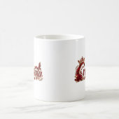 Mug Nom de luxe Christina Ruby Crystal (Centre)