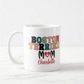 Mug Nom de maman Boston Terrier (Gauche)