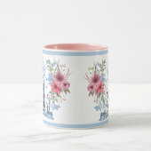 Mug Nom de Marie Vierge religieuse Mère Florale (Centre)