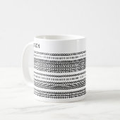 Mug Nom de message caché de préférence de thé 102B Mod (Devant gauche)